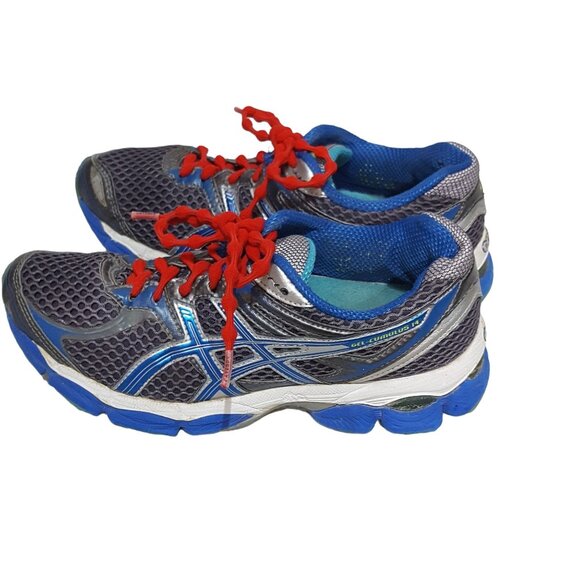 Asics Size 6 Low Top Lace Up Athletic shoes Gel Cumulus Blue - Picture 5 of 11